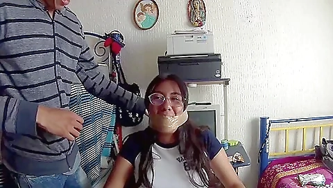 Another Mexican Girl Wrap Gagged Another Mexican Girl Wrap Gagged