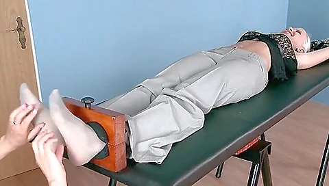 Tickle Nylon Feet