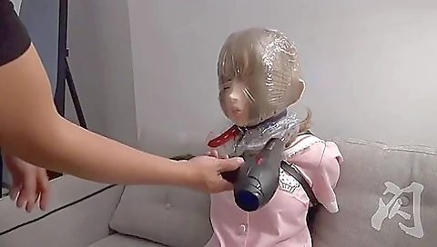 Latex Breathplay With Rubber Masks Latex Breathplay With Rubber Masks