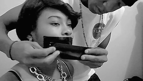 Ebony Gagged Ebony Gagged