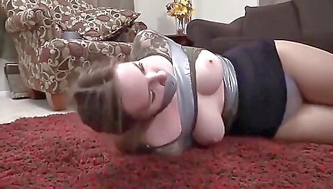Tightly Bound And Gagged With Duct Tape - Alex Reynolds