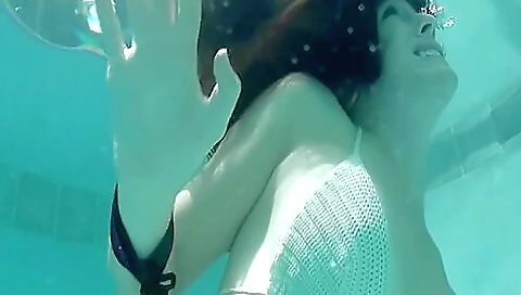 Underwater Bondage With Weight Underwater Bondage With Weight