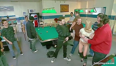 19 Year Old With Huge Natural Tits Gets Humiliated And Fucked In Public 19 Year Old With Huge Natural Tits Gets Humiliated And Fucked In Public