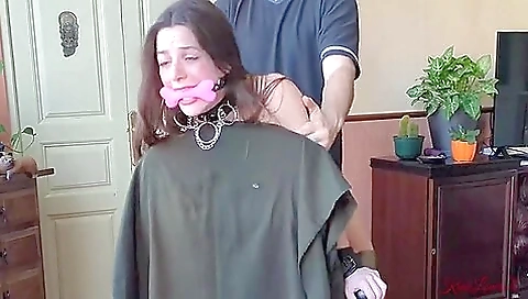 Lovers X - Sex Slave Handcuffed To A Chair Cums With A New Toy Lovers X - Sex Slave Handcuffed To A Chair Cums With A New Toy