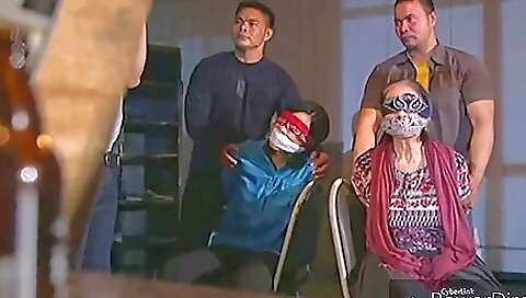 Otm Gagged+blindfold Red Bandana Otm Gagged+blindfold Red Bandana